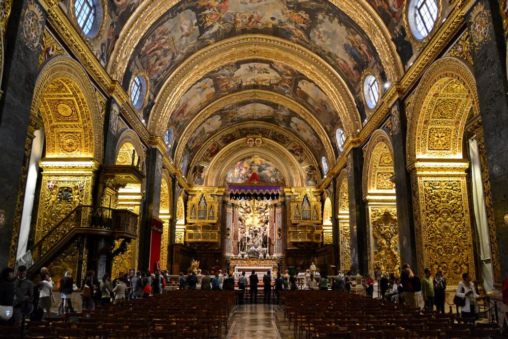 Ko-katedrála svatého Jana, Valetta, Malta